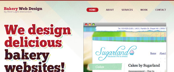 Bakery Web Design