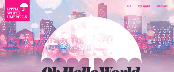 Little White Umbrella