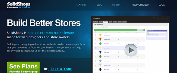 SolidShops Hosted Ecommerce