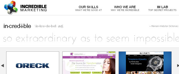 Incredible Marketing