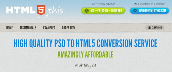 HTML5 this