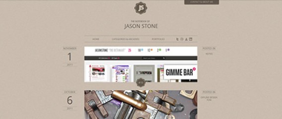 The Notebook of Jason Stone