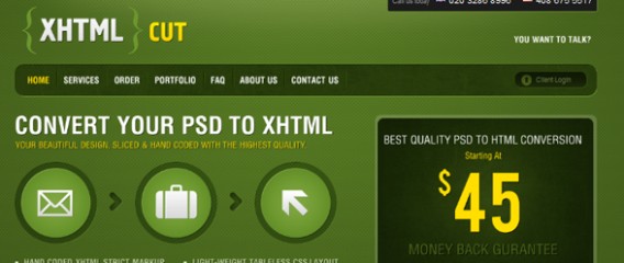 xhtml cut